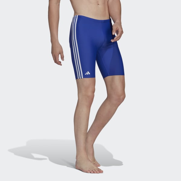 blauw Classic 3-Stripes Lange Zwembroek