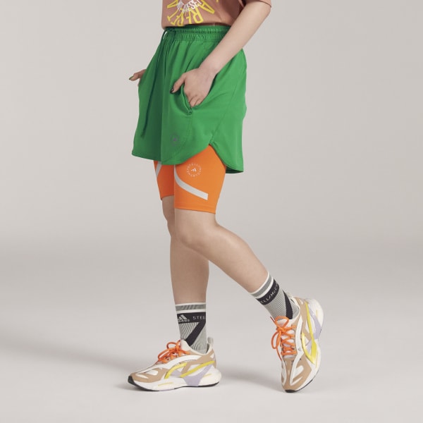 Groen adidas by Stella McCartney TruePurpose Training Short VS010