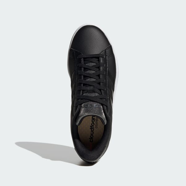 Adidas grand discount court femme noir