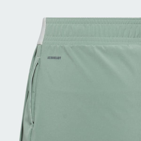 สีเขียว กระโปรงพิมพ์ลาย AEROREADY สำหรับเด็ก