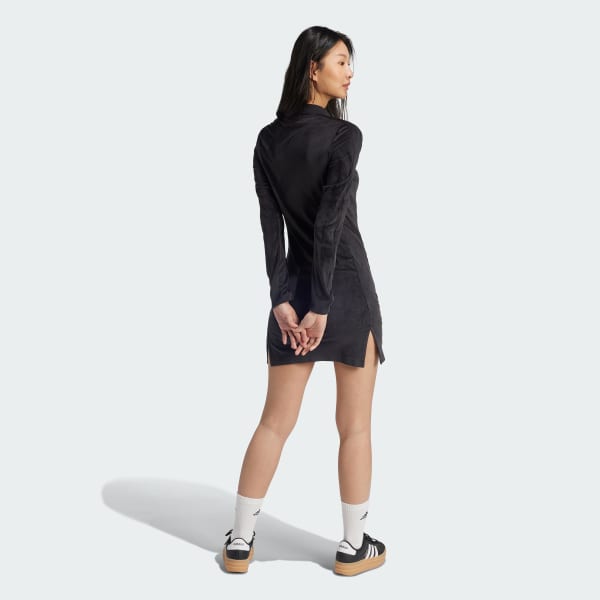 Adidas velour dress clearance