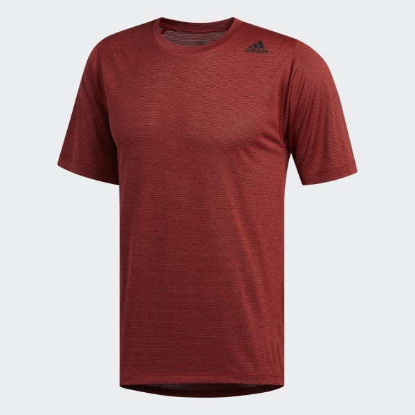 adidas FreeLift Tech Climalite Fitted Tee Burgundy adidas Malaysia