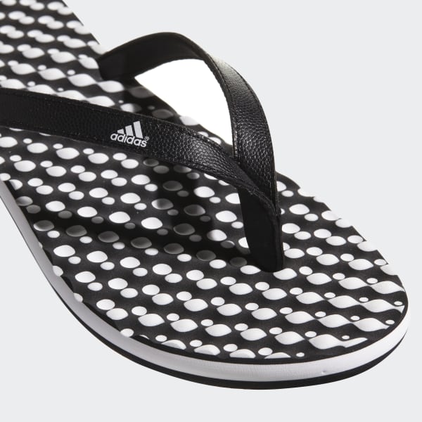 Adidas women's eezay dots flip flops clearance