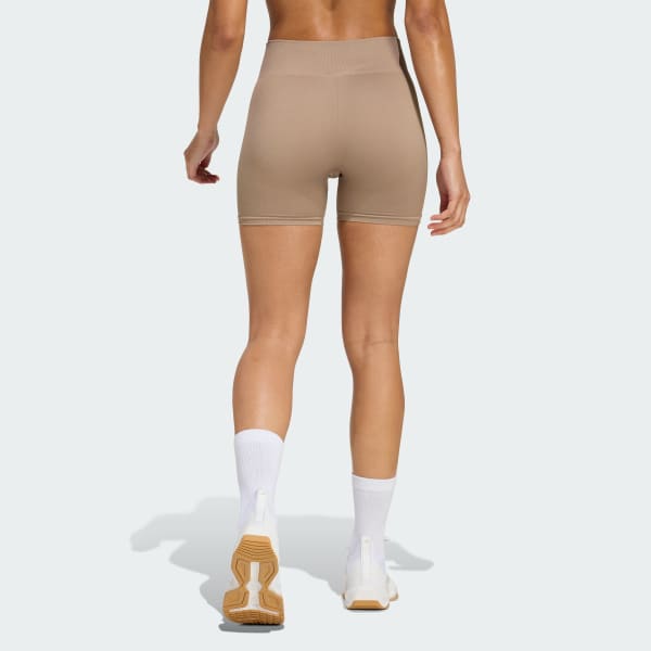 Brun Workout Essentials 4-tums stickade leggings