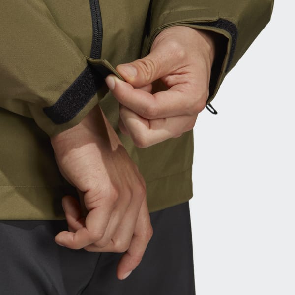 zelená Bunda Terrex Multi RAIN.RDY 2-Layer Rain