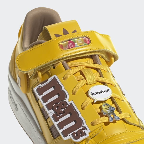 Yellow M&M’S x adidas Forum Low 84 Shoes LKV15