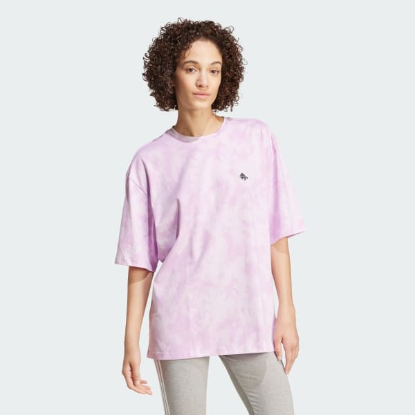 Purple All Day I Dream About Oversized Tee