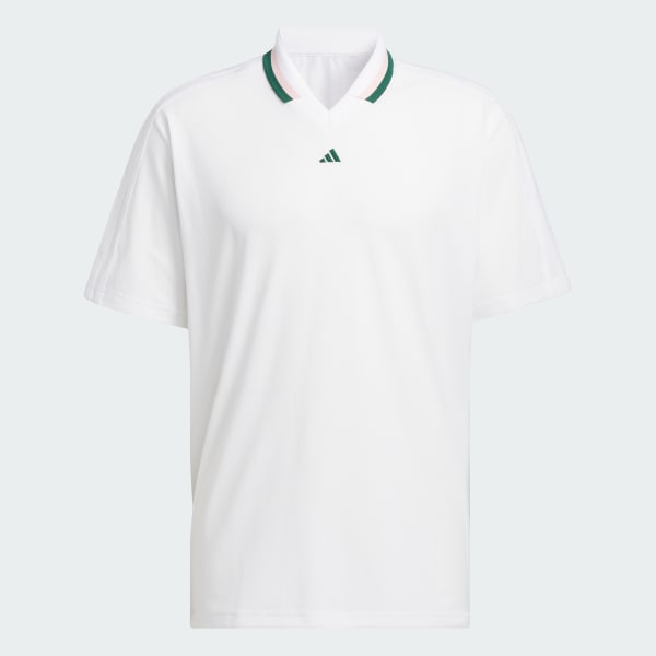 White Ultimate365 Golf Jersey Polo Shirt