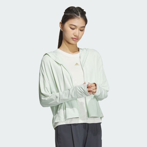 Green 니트 UPF 재킷