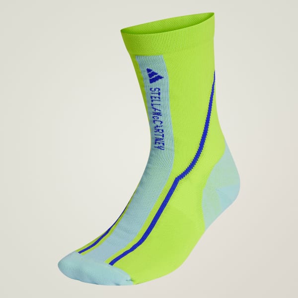 Verde Calcetines a Media Pantorrilla adidas by Stella McCartney