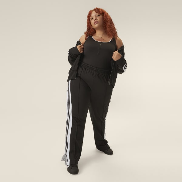 Black Adicolor Classics Adibreak Track Pants (Plus Size)