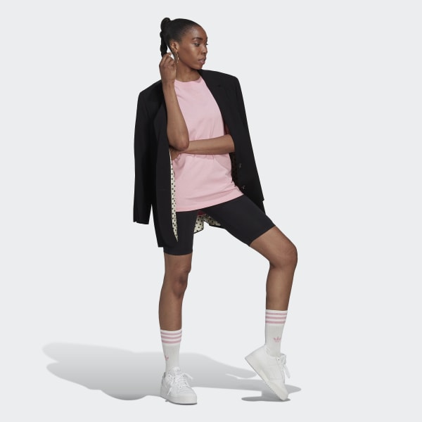 Pink Loose Loungewear Tee MGW40