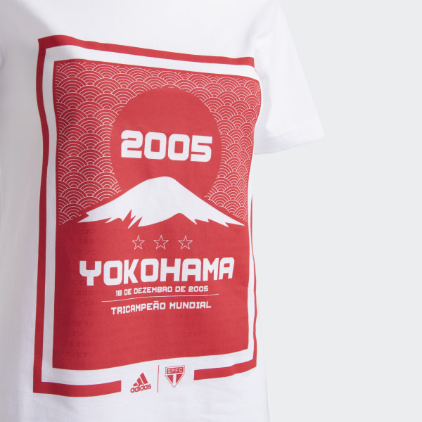 Branco Camiseta SPFC Yokohama HMH61