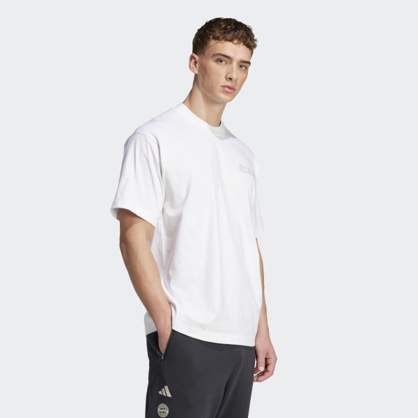 adidas FC Bayern BSTN Adicolor Contempo Tee - White | adidas