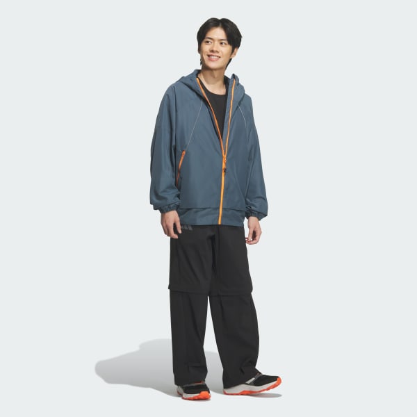 Green 엑스플로릭 윈드브레이커 트렌지션 재킷