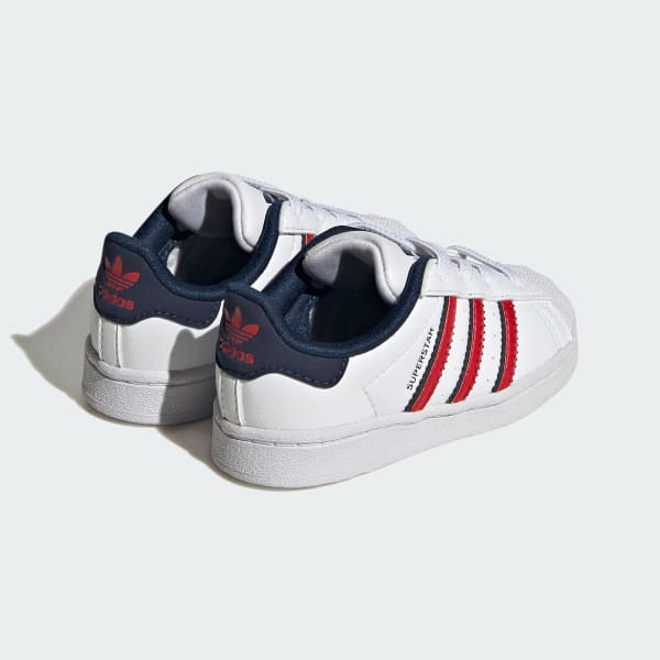 Adidas superstar foundation bleu blanc rouge sales