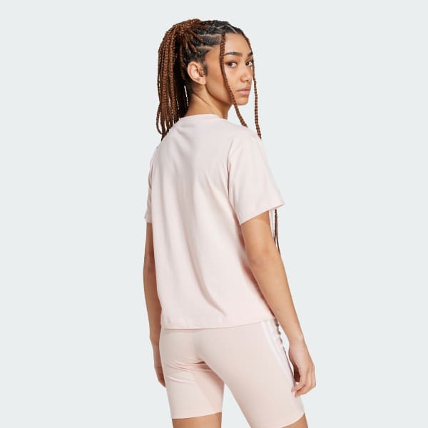 Pink Essentials Small Logo Tee