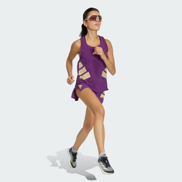 Lilla Adizero Road to Records Singlet
