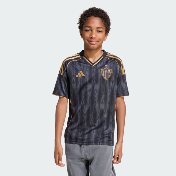 Preto Camisa III Atlético Mineiro 25 Infantil