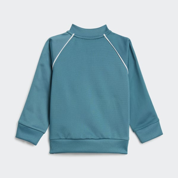 Turkusowy Adicolor SST Track Suit