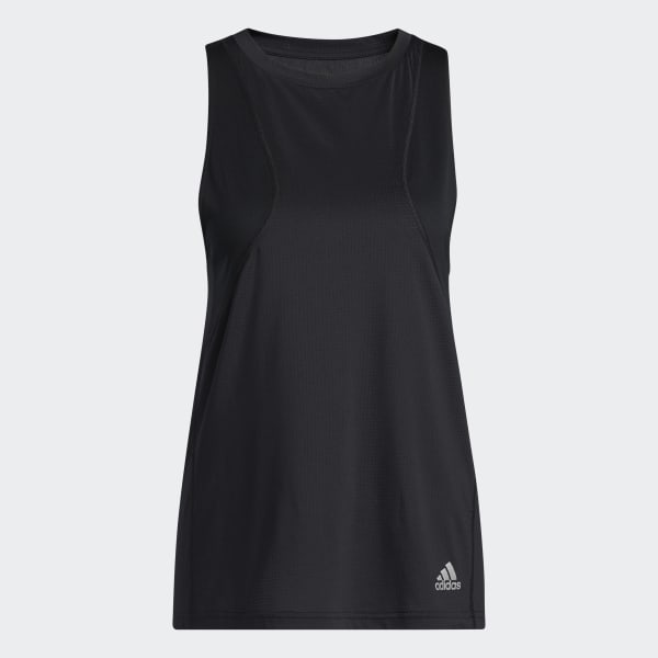 adidas Own The Run Tank Top - Black | adidas Australia