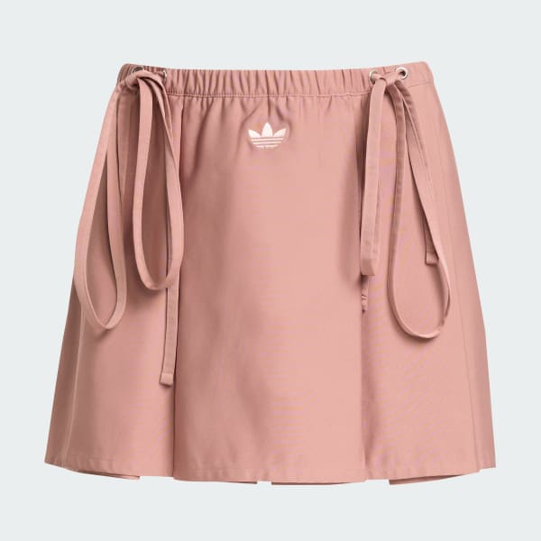 Pink 리본 미니 스커트