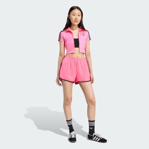 Roze Adicolor 3-Stripes Sprinter Short