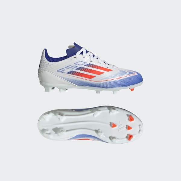 adidas F50 League Firm/Multi-Ground Cleats Kids - White | adidas India