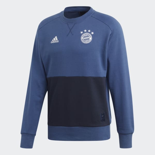 adidas FC Bayern München Seasonal Special Sweatshirt Blau Fc Bayern Seasonal Special Sweatshirt bis zu 70 % | AFOUND