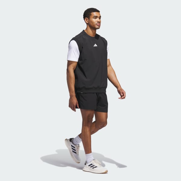 Svart Beyond Twistweave Loose Vest