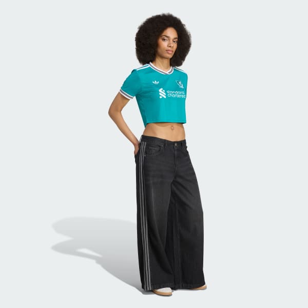 Verde Camiseta Liverpool FC 25/26 Third Cropped