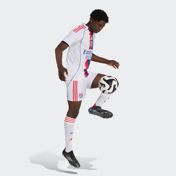 Bialy Szorty Olympique Lyonnais 25/26 Home