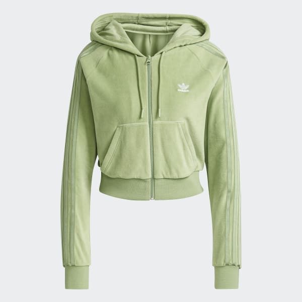 adidas light green hoodie
