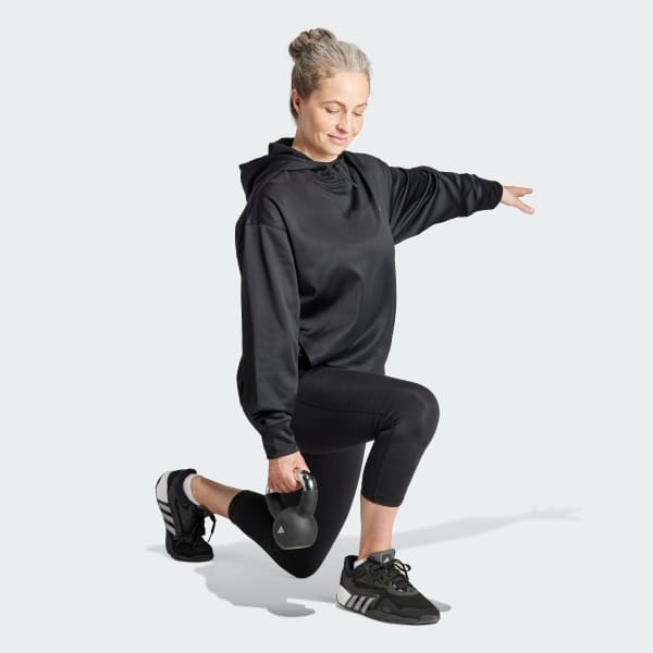 Adidas post online game fleece hoodie