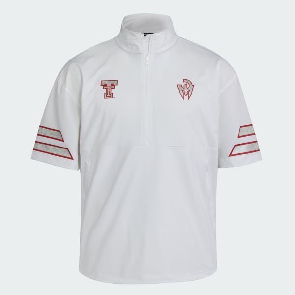 adidas MENS 1/4 ZIP JACKET - White | Free Shipping with adiClub