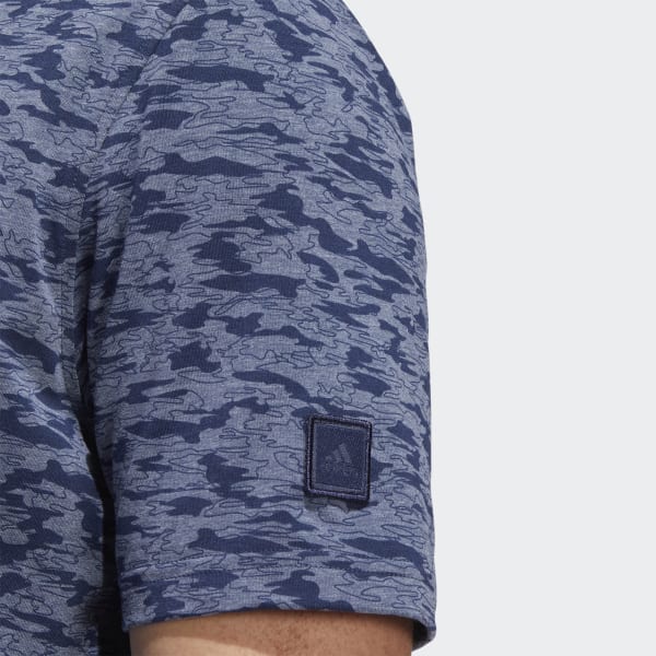 modrá Polokošeľa Go-To Camo-Print