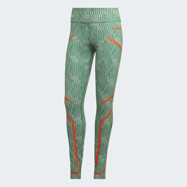 Verde Leggings da allenamento adidas by Stella McCartney TruePurpose Printed