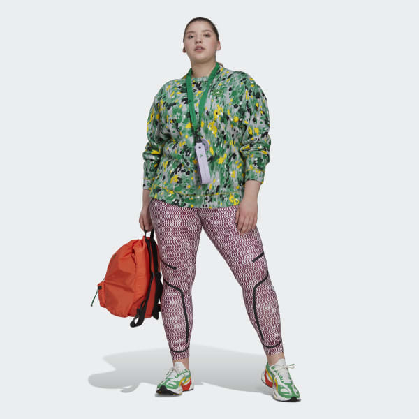 biela Legíny adidas by Stella McCartney TruePurpose Printed Training