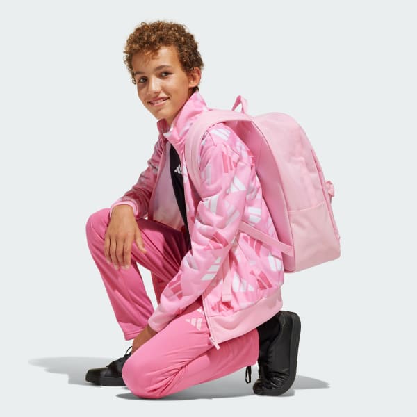 Rosado Conjunto Seasonal Essentials Logo Celebration Tricot (Adolescentes)