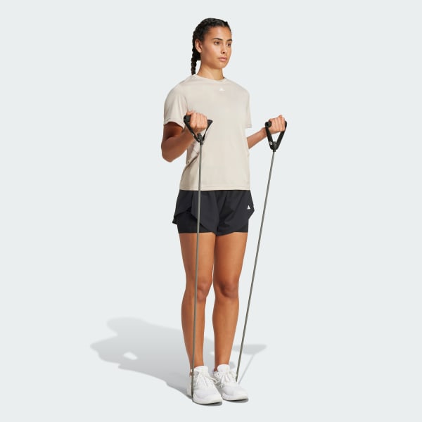 Beige Designed for Training Tee