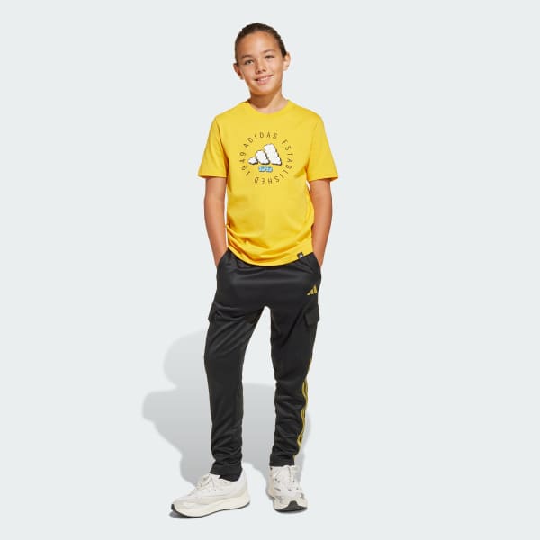 Yellow Fun Graphic Tee Kids