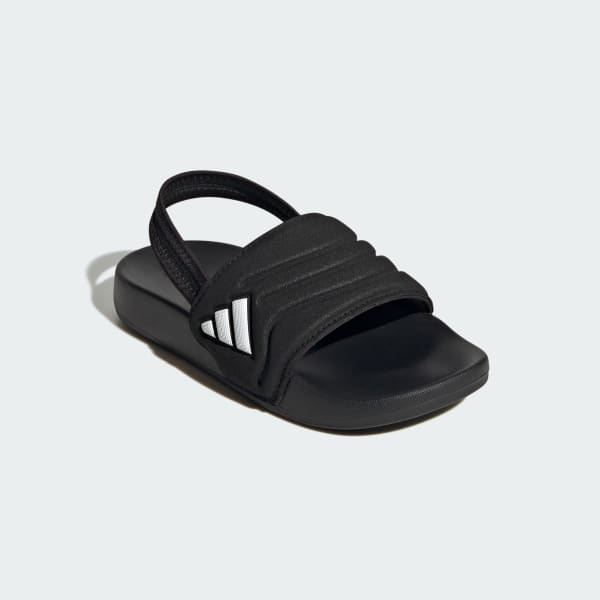 Negro CHANCLA ADILETTE ESTRAP 2.0