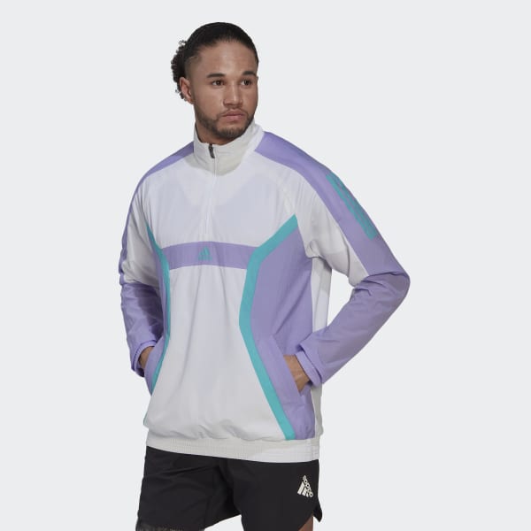 Interprete complicaciones lapso Sudadera Training Quarter-Zip - Blanco adidas | adidas España