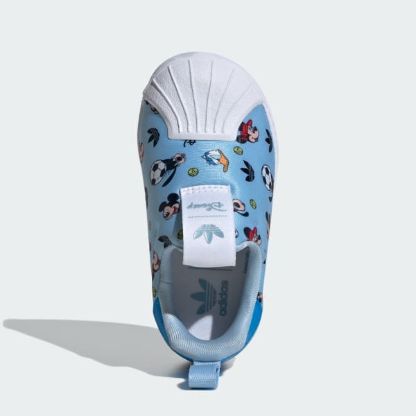 Azul Tenis adidas Originals x Disney Mickey Superstar 360 Kids