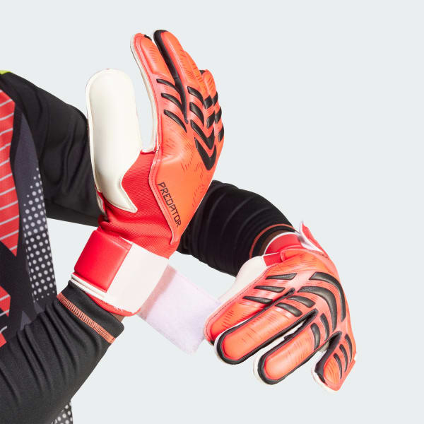 Red Predator Match Goalkeeper Gloves