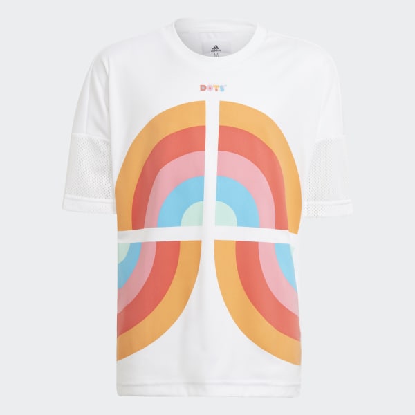 adidas x LEGO® DOTS™ Mesh Tee - White | adidas India