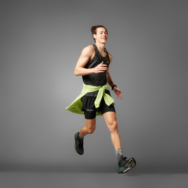 Negro Polera Sin Mangas Ultimate Engineered Running