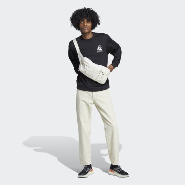 Nero adidas Adventure Winter Crewneck Sweatshirt SW219