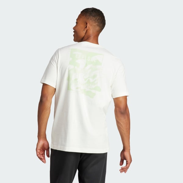 white and red graphic tee near me