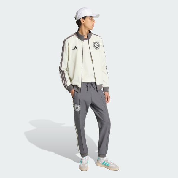 Blanco CHAQUETA PARA HOMBRE MERCEDES - AMG PETRONAS FORMULA 1 TEAM SILVER ARROWS ICON